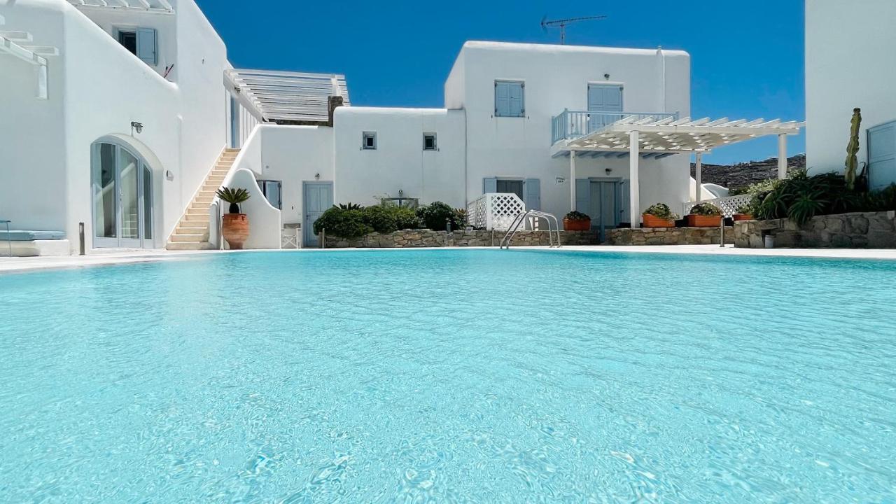 Blue Daisy House, Ornos, By Myconbay Mykonos Villa Eksteriør bilde