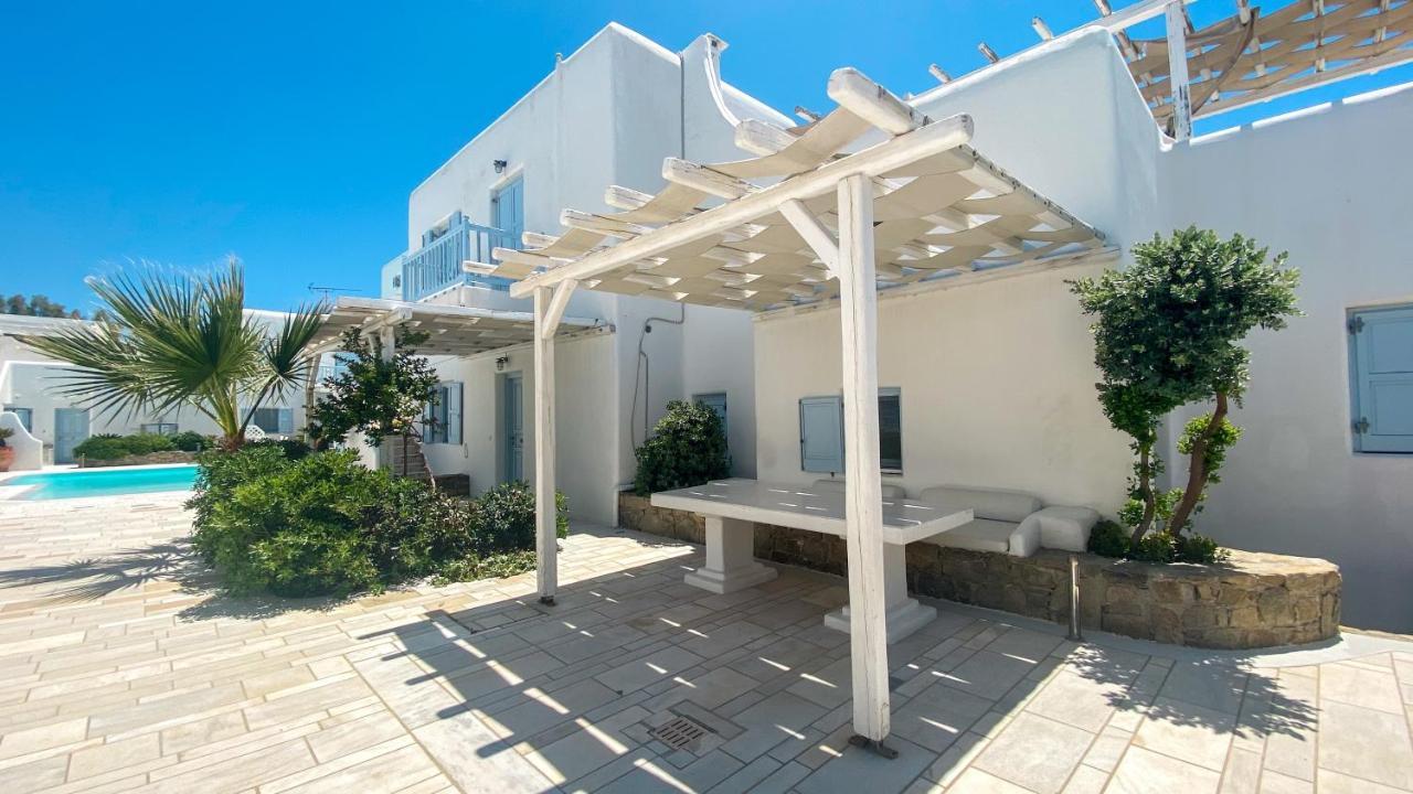 Blue Daisy House, Ornos, By Myconbay Mykonos Villa Eksteriør bilde