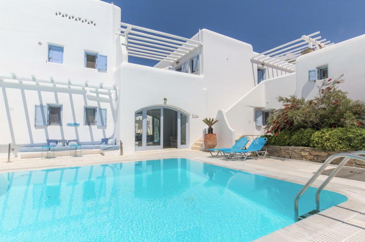 Blue Daisy House, Ornos, By Myconbay Mykonos Villa Eksteriør bilde